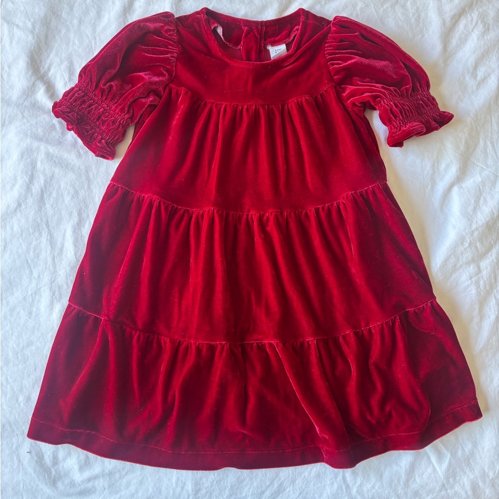Gap 4T Red Holiday Dress